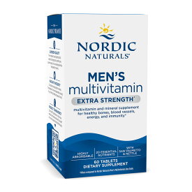 【送料無料】メンズ 男性向け マルチビタミン エキストラストレングス 60粒 タブレット ノルディックナチュラルズ【Nordic Naturals】Mens Multivitamin Extra Strength, 60 Tablets
