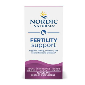 【新商品！送料無料】 ファーティリティ サポート 60粒 タブレット ノルディックナチュラルズ 女性 大人【Nordic Naturals】Fertility Support, 60 Tablets