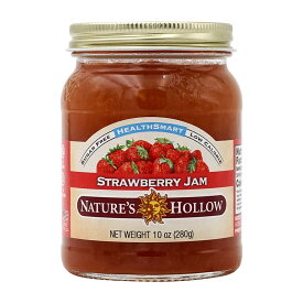 【送料無料】 ストロベリージャム ヘルススマート シュガーフリー 無糖 280g ネイチャーズホロウ【Nature's Hollow】HealthSmart Sugar Free Strawberry Jam, 10 oz