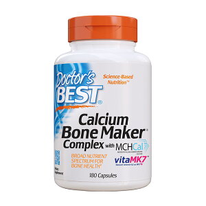 yz JVE {[[J[ RvbNX 180 JvZ hN^[YxXgyDoctor's BestzCalcium Bone Maker Complex with MCHCal, 180 Capsules