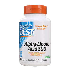 yz At@|_ 300mg 180 xWJvZ hN^[YxXgyDoctor's BestzAlpha-Lipoic Acid 300, 300 mg, 180 Veg Capsules