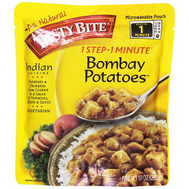 【送料無料】 インディアン ボンベイポテト ミディアム 285g テイスティバイト 料理 ご飯【Tasty Bite】Indian Bombay Potatoes, Medium 10 oz