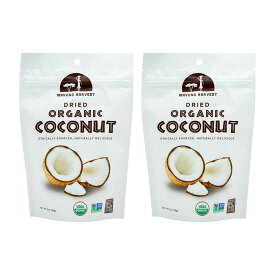 【送料無料】2個セット オーガニック ドライココナッツ 56g マヴーノハーベスト ドライフルーツ おやつ お菓子 果物【Mavuno Harvest】Dried Organic Coconut, 2 oz