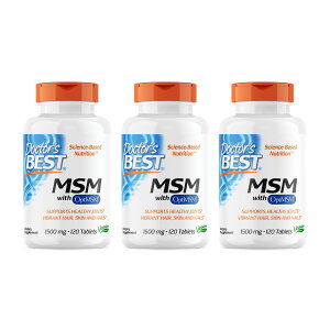 yz 3Zbg MSM 1500mg 120 ^ubg hN^[YxXgyDoctor's BestzMSM with OptiMSM, 1500 mg, 120 Tablets