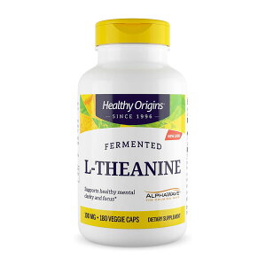 yz L-eAj 100mg 180 xWJvZ wV[IWY A~m_yHealthy OriginszL-Theanine 100 mg, 180 Veg Capsules