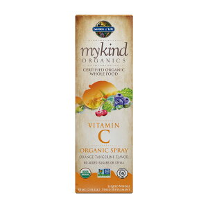 yzI[KjbN r^~C Xv[ IW^WF 58ml K[fIuCt yGarden of LifezMykind Organics Vitamin C Organic Spray Orange-Tangerine Flavor, 2 fl oz