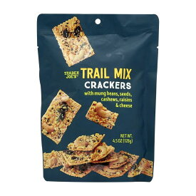 【送料無料】 トレイル ミックス クラッカー 128g トレーダージョーズ お菓子 スナック トレジョ アメリカ【Trader Joe's】Trail Mix Crackers, 4.5 oz
