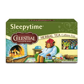 【送料無料】 ハーブティー スリーピータイム カフェインフリー 20個入り ティーバッグ セレッシャルシーズニングス【Celestial Seasonings】Herbal Tea Sleepytime Caffeine Free, 20 Tea Bags