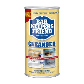 【送料無料】 多目的 マルチ クリーニング クレンザー 340g 掃除 バーキーパーズ【Bar Keepers Friend】Cleanser 12 oz