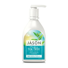 【送料無料】 ティーツリー ボディウォッシュ 887ml ジェイソン ボディケア お風呂【Jason】Purifying Tea Tree Body Wash, 30 fl oz