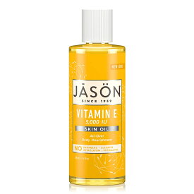 【送料無料】 ビタミンE オイル 5000IU スキンオイル 118ml ジェイソン 高含有【Jason】Vitamin E Oil 5000 IU, 4 fl oz