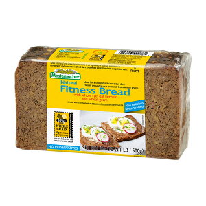 yz i` tBbglXubh p 500g z[CJ[lubh SCubh Xe}bn[ CpyMestemacherzNatural Fitness Bread with Whole Rye, Oat Kernels and Wh