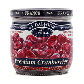 【送料無料】 プレミアム クランベリー 200g スーパープランプ サンダルフォー【St. Dalfour】Super Plump Premium Cranberries, 7 oz