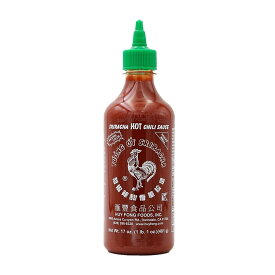 【送料無料】シラチャーソース スリラチャソース シラチャ ホットチリソース 481g フイフォンフーズ 調味料 ソース スパイス 辛い やみつき 美味しい 料理【Huy Fong Foods】Sriracha Hot Chili Sauce 17 oz