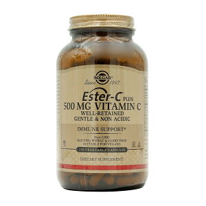 yz GX^[C vX r^~C 500mg 250 xWJvZ \K[ r^~ySolgarzEster-C Plus Vitamin C 500 mg, 250 Vegetable Capsules