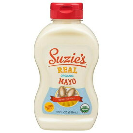 【送料無料】 オーガニック リアル マヨネーズ 355ml 料理 調味料 マヨ スージー【Suzie's】Organic Real Mayo 12 fl oz