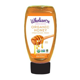 【送料無料】 オーガニックハニー 454g ホールサム 無農薬 蜂蜜【Wholesome】Organic Honey, Pesticide Free 16 oz