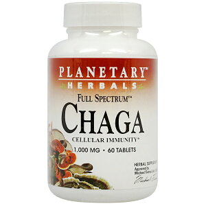 yz `[K LmR tXyNg 1000mg 60 ^ubg vl^[n[oYyPlanetary HerbalszChaga Full Spectrum? 1000 mg, 60 Tablets