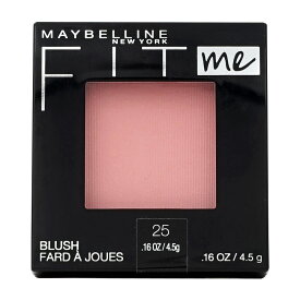 【送料無料】 チーク フィットミー ブラッシュ 25 4.5g メイベリンニューヨーク 化粧 メイク【Maybelline New York】Fit Me Blush 25 Pink