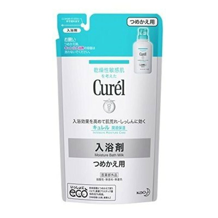 楽天市場 キュレル 入浴剤 つめかえ用 360ml 赤ちゃんにも使えます 全国送料無料 サプリの惑星 楽天市場店