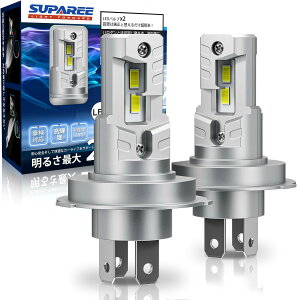 72���ԃZ�[����500�~�N�[�|���L�I�y���R���p�N�g�����T�C�YH4 LED�zSUPAREE H4 LED �w�b�h���C�g�n�C�r�[�� ���[�r�[�� �Ԍ��Ή� ��̉� HI/LO�ؑ� ���P�x �m�C�Y�L�����Z���[���� 50W 12V/24�ԑΉ� 650