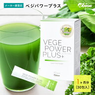 【公式】 ベジパワープラス（30包入) | ベジパワー 青汁 乳酸菌 酵素 腸活 国産 野菜不足 ホールフード …