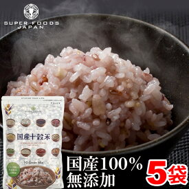 雑穀米 国産十雑穀米 2.5kg (500g×5袋) 送料無料 無添加