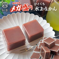 楽天スーパーSALE【割引】＼楽天ランキング1位獲得！／ 和菓子 メガ盛り とろける 水ようかん 50g×15個 …