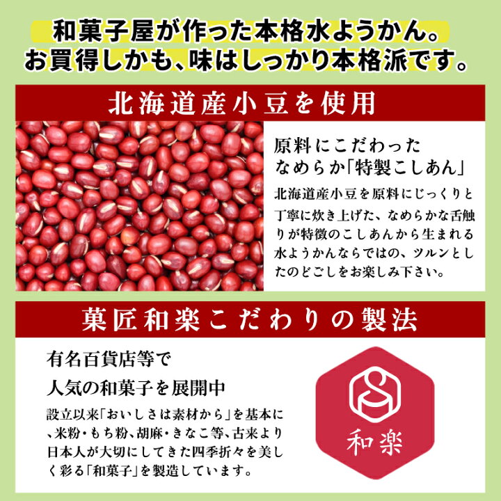 楽天市場】メガ盛り とろける 水ようかん 50g×15個 送料無料 無添加 こしあん ご自宅用 一口サイズ ミニ 羊羹 和楽 : SUPER FOODS JAPAN 楽天市場】メガ盛り とろける 水ようかん 50g×15個 送料無料 無添加 こしあん ご自宅用 一口サイズ ミニ 羊羹 和楽 : SUPER FOODS JAPAN