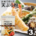 ＼楽天ランキング1位獲得！／ 天ぷら粉 グルテンフリー お米で作った天ぷら粉 900g(300g×3袋) 送料無料 国産 米粉 ヘ…