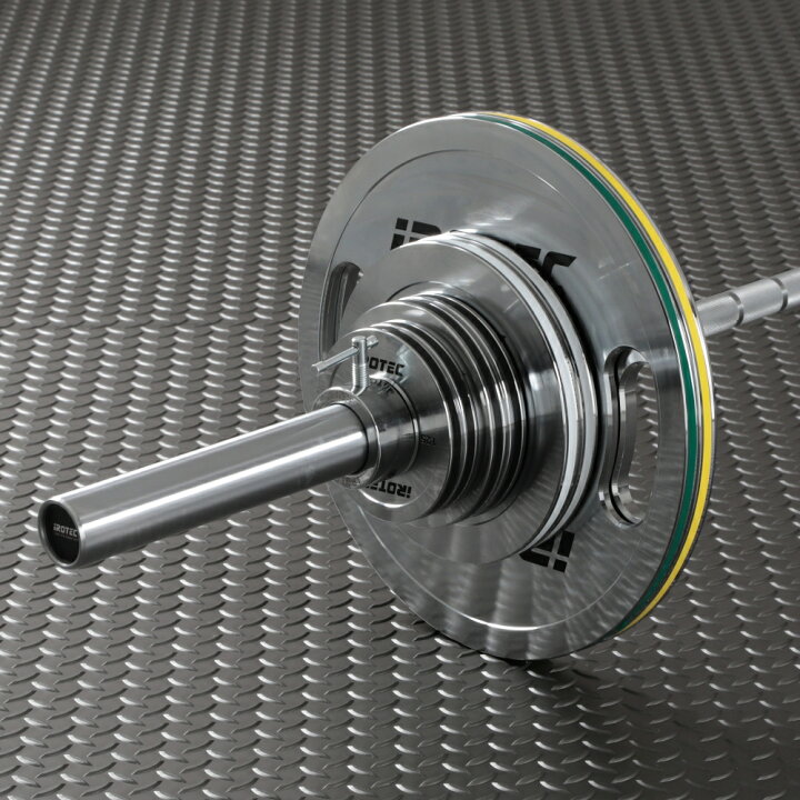 楽天市場】IROTEC（アイロテック）オリンピッククロームバーベル105KG 
