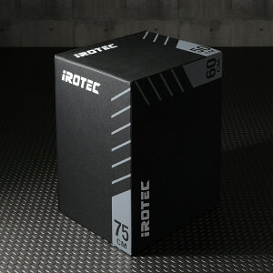 IROTEC(アイロテック)プライオボックス75 / プライオメトリクス ボックス トレーニンググッズ ダイエット器具 陸上 フィットネス 昇降台 ジャンプ台 ステップ台 体幹 トレーニング器具 パル
