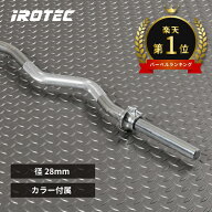 【楽天1位】【6/15はポイントアップデー】筋トレ IROTEC(アイロテック)レギュラーWバー/イージーバー ダ…