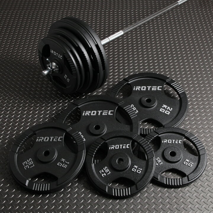 iROTEC 28mm プレート 20kg 2枚 ( ベンチプレス デッドリフト パワー 