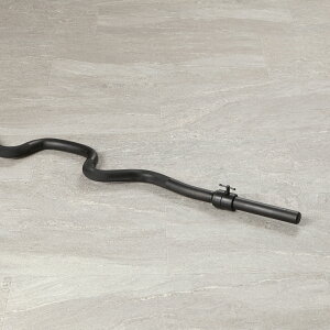 【10/30はポイントアップデー】IROTEC(アイロテック)ブラックレギュラースーパーカールバー径28mm専用 / EZバー バーベル シャフト プレート 筋トレ wシャフト Wバー ダンベル トレーニング器