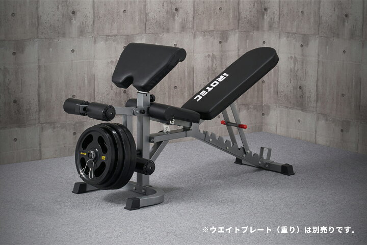 楽天市場】IROTEC（アイロテック）マルチパフォーマンスウエイトベンチ 