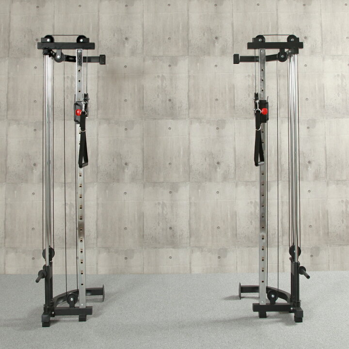 Valor Fitness BD-41BCCL パワーラック LATプルとケーブルクロス 