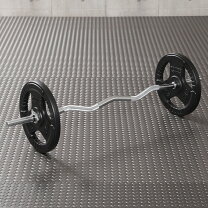 楽天市場】wシャフト バーベル セットの通販