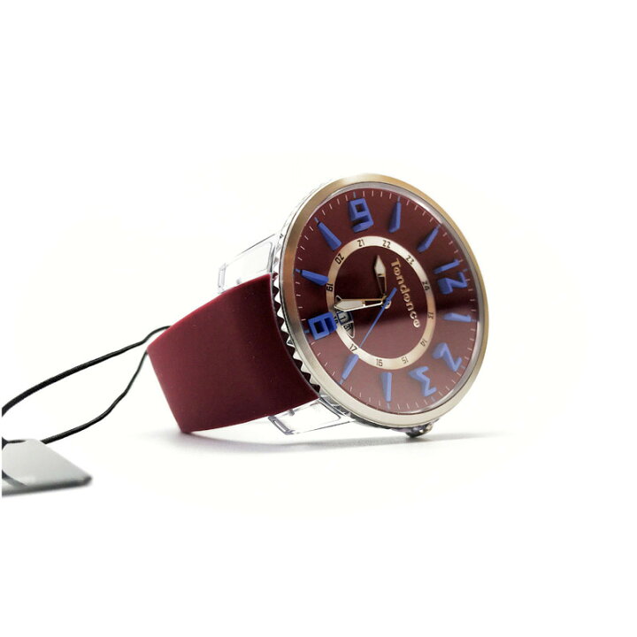 楽天市場】Tendence テンデンス 腕時計 Slim Pop Burgundy 3H TG131001 