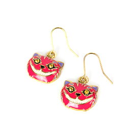 猫 ピアス アリス チェシャ猫 ねこ ネコ キャット 不思議の国のアリス コスプレ チェシャネコ 衣装 アクセ プレゼント ギフト かわいい セクシー おしゃれ クラブ イベント パーティー VFTQ SELECT ビフテキセレクト VF-SE-PI156