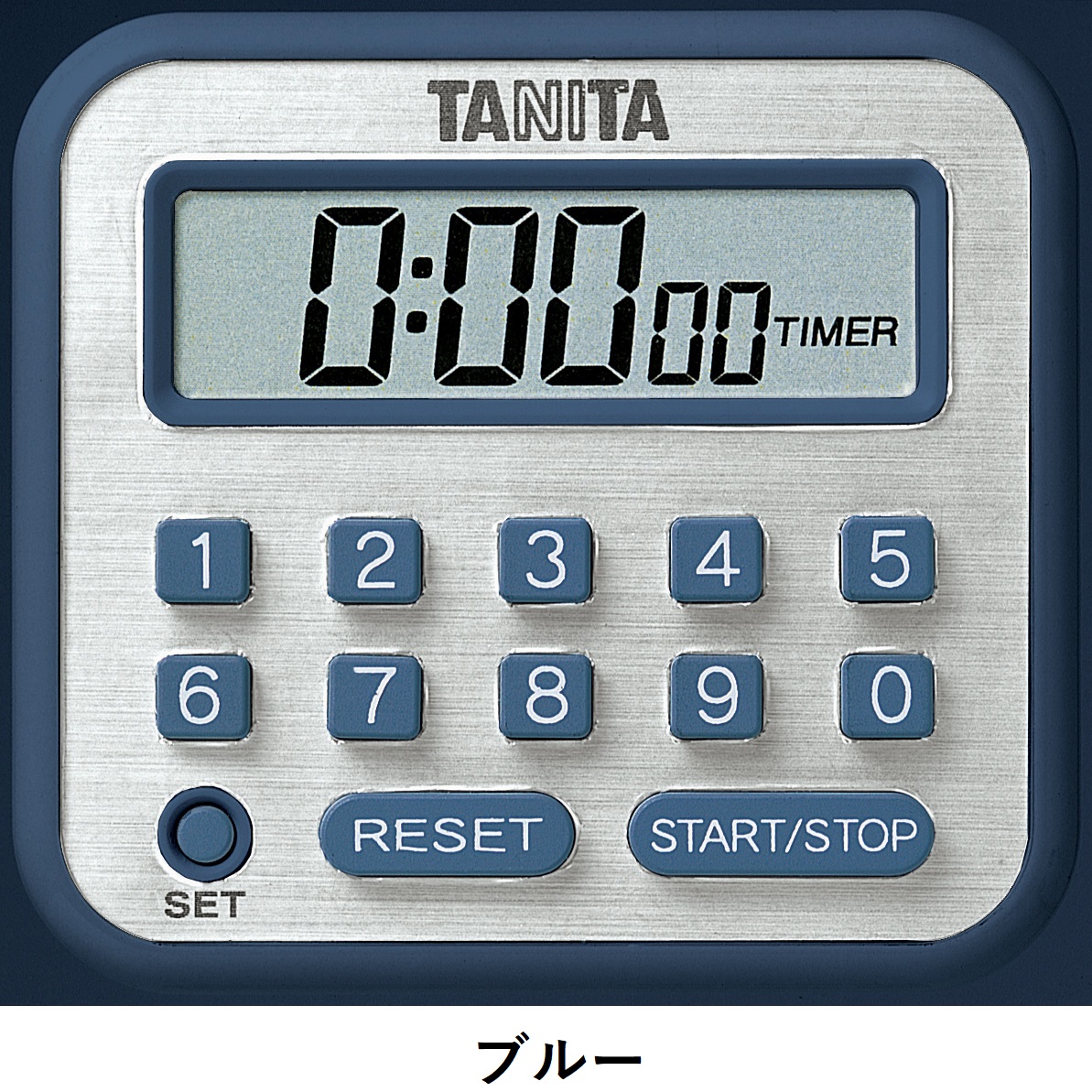 楽天市場】タニタ デジタルタイマー 100時間測定可能 TD-375 ブルー