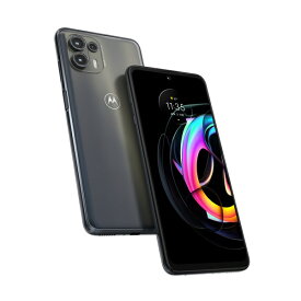 Motorola モトローラ simフリースマートフォン edge20 Fusion エレキグラファイト【おひとり様1台限り】