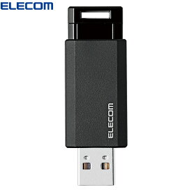 エレコム ELECOM USBメモリ USB3.1(Gen1) 128GB ノック式 オートリターン機能 ブラック MF-PKU3128GBK