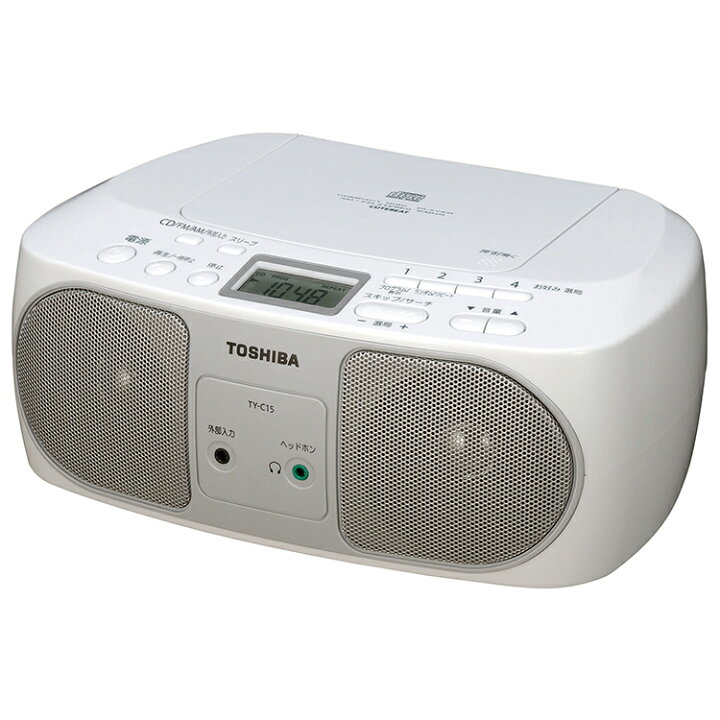 楽天市場】東芝 CDラジオ TY-C15(S) シルバー : 楽天スーパーDEALSHOP 