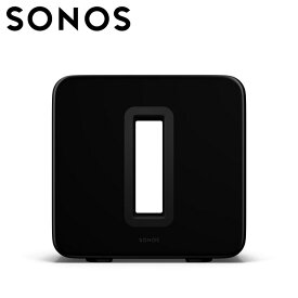 Sonos Sub (Gen 3) ソノス サブ Subwoofer サブウーファー ストリーミング対応 SUBG3JP1BLK SUBG3JP1