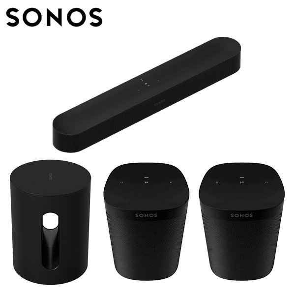 楽天市場】【セット商品】Sonos Beam (Gen 2) + Sub Mini + One SL