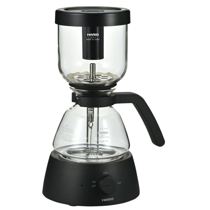 楽天市場】HARIO HARIO e＋ Electric Coffee Syphon ブラック ECA-3-B 