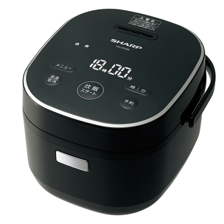 楽天市場】シャープ ジャー炊飯器 3合炊き KS-CF05B ホワイト系 