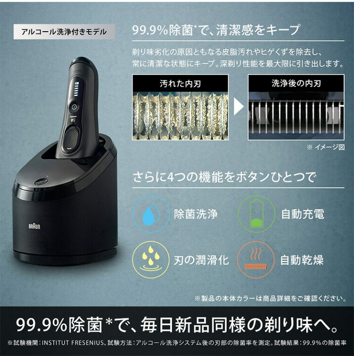 楽天市場】ブラウン Braun シェーバー シリーズ8 8463cc-V 密着3D 