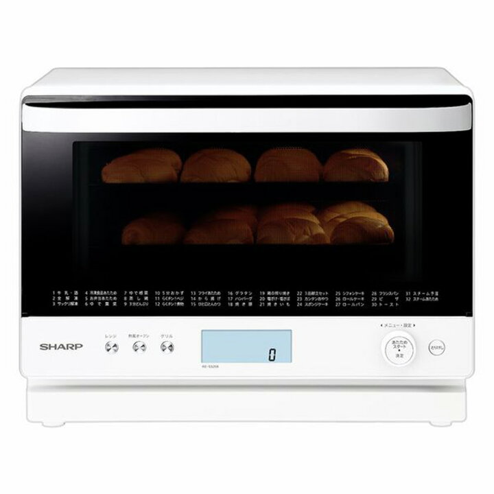 SHARP（シャープ） 26L 過熱水蒸気 オーブンレンジ コンベクション 2段調理 RE-SS26B-W ホワイト : リッシュ Yahoo!店 -  通販 - Yahoo!ショッピング SHARP オーブンレンジ RE-SS26B ホワイト